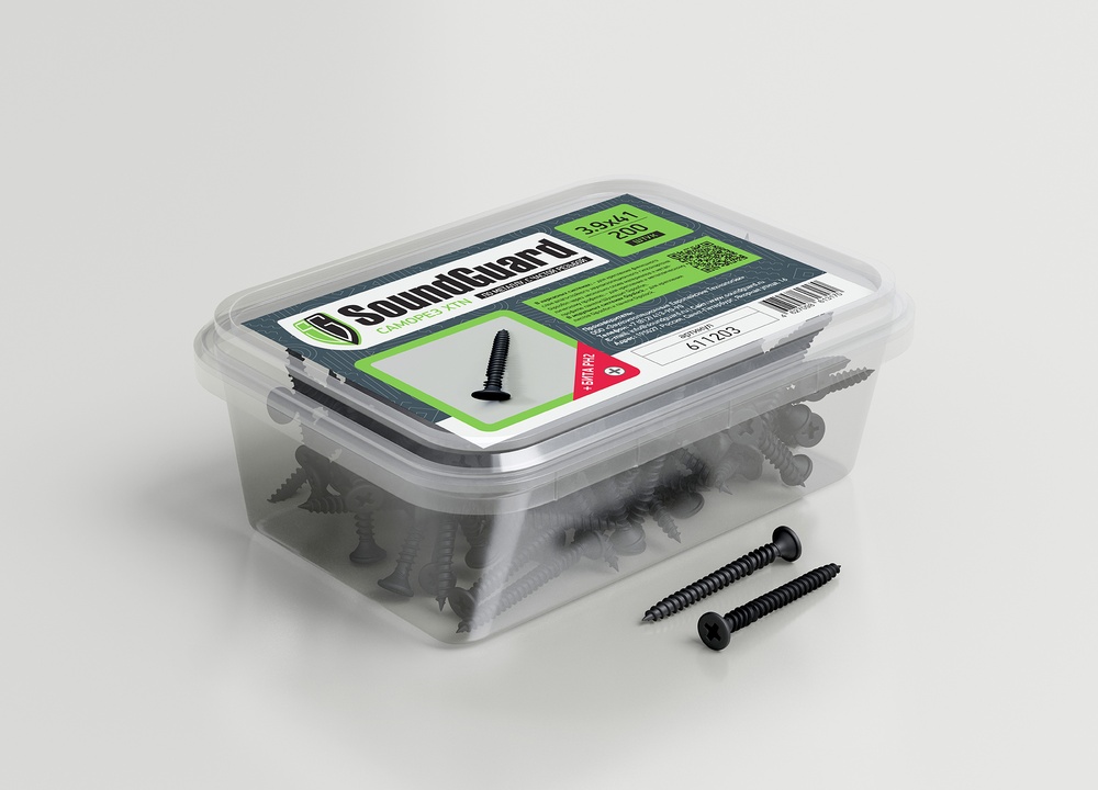картинка Саморезы SoundGuard XTN 3,9х41 от магазина Альфа Плейс