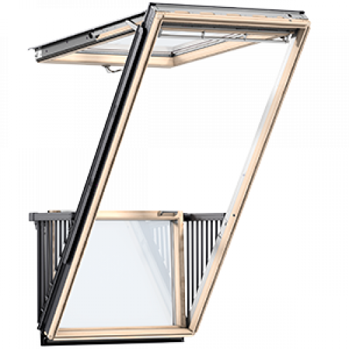 картинка Окна-балкон VELUX CABRIO® от магазина Альфа Плейс