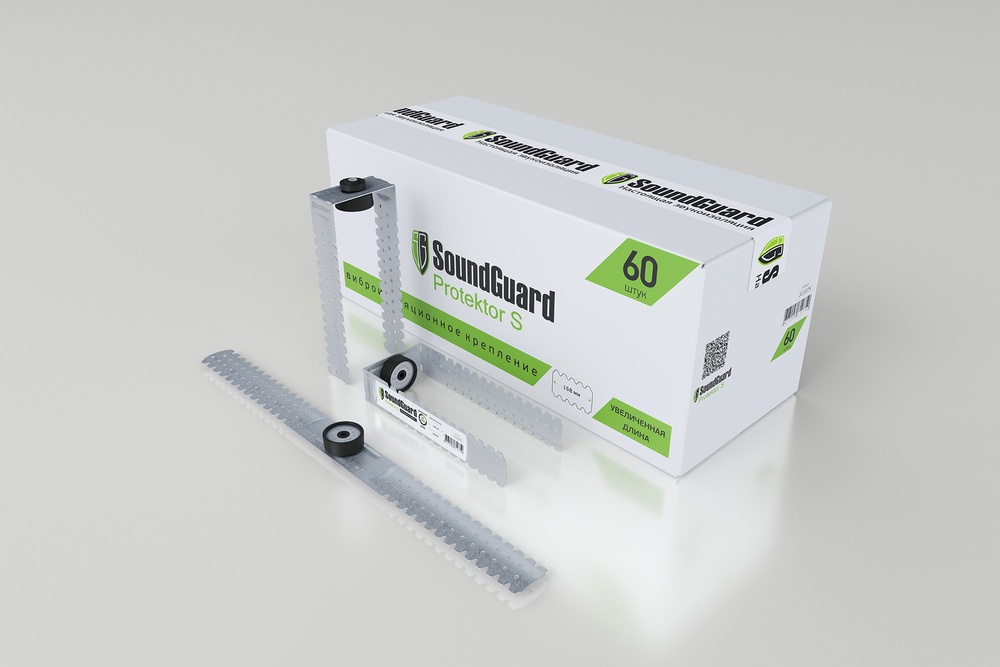 картинка Виброизоляционное крепление SoundGuard Protektor S от магазина Альфа Плейс